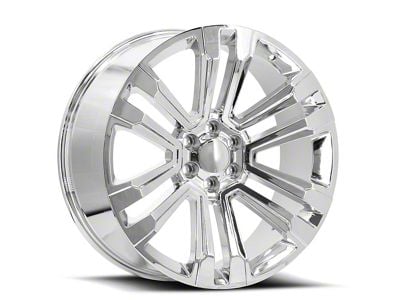 OE Revolution G-10 Chrome 6-Lug Wheel; 24x10; 24mm Offset (23-25 Canyon)