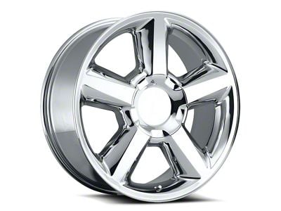 OE Revolution C-01 Chrome 6-Lug Wheel; 24x10; 31mm Offset (23-25 Colorado)