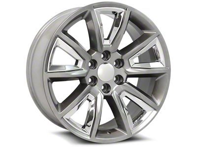 OE Revolution C-08 Full Silver 6-Lug Wheel; 22x9; 31mm Offset (23-25 Colorado)