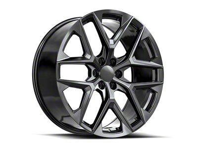 OE Revolution C-39 Gloss Black 6-Lug Wheel; 24x10; 31mm Offset (23-24 Colorado)