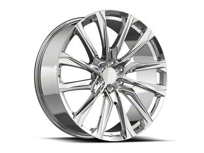 OE Revolution CAD-34 Nano Chrome 6-Lug Wheel; 22x9; 31mm Offset (23-25 Colorado)