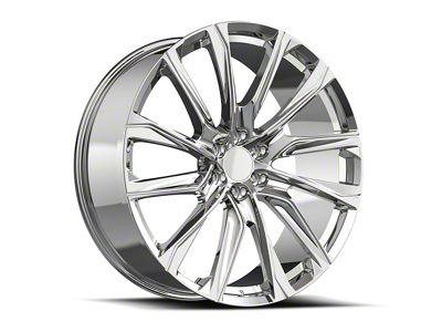 OE Revolution CAD-34 Nano Chrome 6-Lug Wheel; 24x10; 31mm Offset (23-25 Colorado)