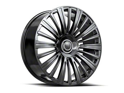 OE Revolution CAD-35 Gloss Black 6-Lug Wheel; 24x10; 31mm Offset (23-24 Colorado)