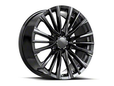 OE Revolution CAD-36 Gloss Black 6-Lug Wheel; 24x10; 31mm Offset (23-25 Colorado)