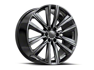 OE Revolution CAD-37 Gloss Black 6-Lug Wheel; 24x10; 31mm Offset (23-25 Colorado)