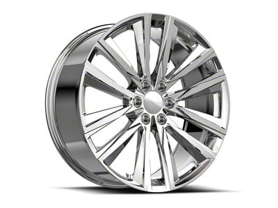 OE Revolution CAD-37 Nano Chrome 6-Lug Wheel; 24x10; 31mm Offset (23-25 Colorado)