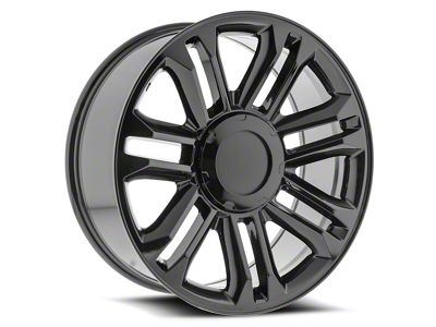 OE Revolution D-01 Gloss Black 6-Lug Wheel; 22x9; 31mm Offset (23-25 Colorado)