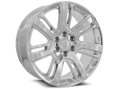 OE Revolution D-04 Chrome 6-Lug Wheel; 22x9; 31mm Offset (23-25 Colorado)