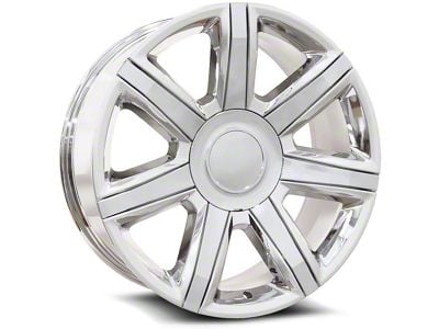 OE Revolution D-05 Chrome 6-Lug Wheel; 24x10; 31mm Offset (23-25 Colorado)