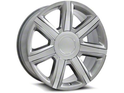 OE Revolution D-05 Full Silver 6-Lug Wheel; 22x9; 31mm Offset (23-24 Colorado)