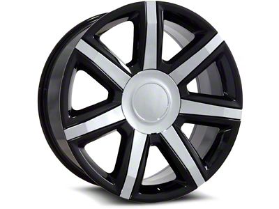 OE Revolution D-05 Gloss Black 6-Lug Wheel; 22x9; 31mm Offset (23-24 Colorado)