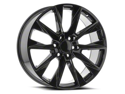 OE Revolution D-35 Gloss Black 6-Lug Wheel; 22x9; 31mm Offset (23-25 Colorado)