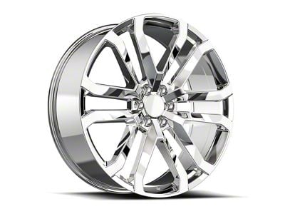 OE Revolution D-37 Nano Chrome 6-Lug Wheel; 22x9; 31mm Offset (23-25 Colorado)