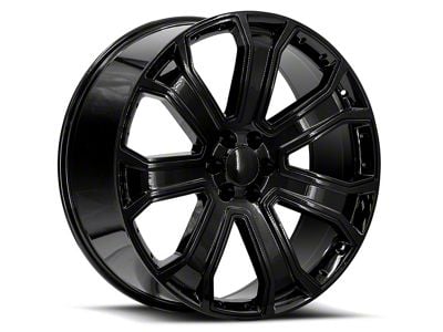 OE Revolution G-06 Gloss Black 6-Lug Wheel; 26x10; 31mm Offset (23-25 Colorado)