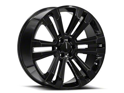 OE Revolution G-10 Gloss Black 6-Lug Wheel; 22x9; 31mm Offset (23-25 Colorado)