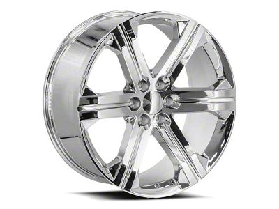 OE Revolution G-13 Chrome 6-Lug Wheel; 22x9; 24mm Offset (23-25 Colorado)