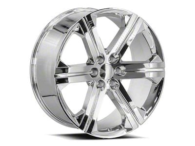 OE Revolution G-13 Chrome 6-Lug Wheel; 24x10; 30mm Offset (23-25 Colorado)