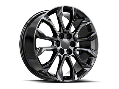 OE Revolution G-38 Gloss Black 6-Lug Wheel; 24x10; 31mm Offset (23-25 Colorado)