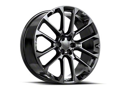 OE Revolution G-40 Gloss Black 6-Lug Wheel; 22x9; 31mm Offset (23-25 Colorado)