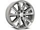 OE Revolution C-08 Silver with Chrome Inserts 6-Lug Wheel; 26x10; 31mm Offset (19-25 RAM 1500)