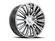 OE Revolution CAD-35 Gunmetal and Machined 6-Lug Wheel; 22x9; 31mm Offset (19-25 RAM 1500)