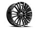 OE Revolution CAD-36 Gloss Black and Milled 6-Lug Wheel; 26x10; 31mm Offset (19-25 RAM 1500)