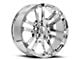 OE Revolution G-08 Chrome 6-Lug Wheel; 20x9; 24mm Offset (19-25 RAM 1500)