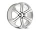 OE Revolution G-13 Silver and Machined 6-Lug Wheel; 26x10; 31mm Offset (19-25 RAM 1500)