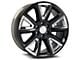 OE Revolution C-08 Gloss Black with Chrome Inserts 6-Lug Wheel; 24x10; 31mm Offset (99-06 Sierra 1500)