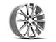 OE Revolution C-14 Silver and Machined 6-Lug Wheel; 24x10; 31mm Offset (19-25 Sierra 1500)