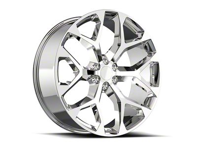 OE Revolution G-09 Nano Chrome 6-Lug Wheel; 22x9; 24mm Offset (99-06 Sierra 1500)