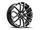 OE Revolution G-40 Gloss Black and Machined 6-Lug Wheel; 22x9; 31mm Offset (19-25 Sierra 1500)