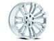 OE Revolution 158 Full Silver 6-Lug Wheel; 26x10; 30mm Offset (19-25 Silverado 1500)