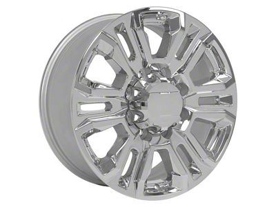 CV70A Chrome 8-Lug Wheel; 20x8.5; 12mm Offset (01-06 Sierra 3500 HD SRW)