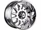 Off-Road Monster M17 Chrome 8-Lug Wheel; 20x10; -19mm Offset (03-09 RAM 2500)