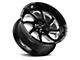 Off Road Monster M22 Gloss Black Milled 8-Lug Wheel; 20x10; -19mm Offset (03-09 RAM 2500)