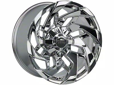 Off-Road Monster M24 Chrome 8-Lug Wheel; 22x12; -44mm Offset (03-09 RAM 2500)