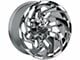 Off-Road Monster M24 Chrome 8-Lug Wheel; 22x12; -44mm Offset (03-09 RAM 3500 SRW)