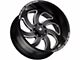 Off-Road Monster M07 Flat Black Milled 6-Lug Wheel; 20x10; -19mm Offset (04-08 F-150)