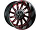 Off-Road Monster M17 Gloss Black Candy Red Milled 6-Lug Wheel; 20x10; -19mm Offset (04-08 F-150)