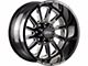 Off-Road Monster M17 Gloss Black Milled 6-Lug Wheel; 20x10; -19mm Offset (04-08 F-150)