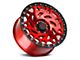 Off-Road Monster M50 Candy Red with Black Ring 6-Lug Wheel; 20x9.5; -12mm Offset (04-08 F-150)