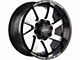 Off-Road Monster M80 Gloss Black Machined 6-Lug Wheel; 20x12; -44mm Offset (04-08 F-150)