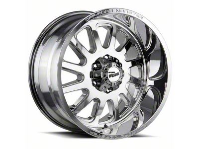 Off-Road Monster M17 Chrome 6-Lug Wheel; 20x10; -19mm Offset (07-13 Sierra 1500)