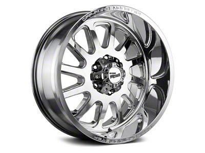 Off Road Monster M17 Chrome 6-Lug Wheel; 22x12; -44mm Offset (07-13 Sierra 1500)