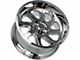 Off-Road Monster M22 Chrome 6-Lug Wheel; 20x10; -19mm Offset (07-13 Sierra 1500)