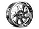 Off Road Monster M22 Chrome 6-Lug Wheel; 22x12; -44mm Offset (07-13 Sierra 1500)