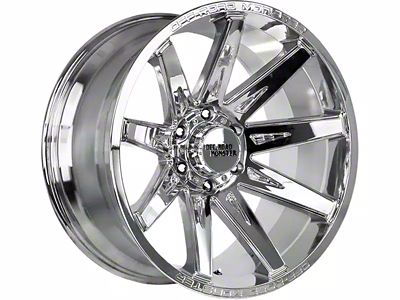 Off-Road Monster M25 Chrome 6-Lug Wheel; 20x10; -19mm Offset (07-13 Sierra 1500)