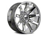 Off Road Monster M25 Chrome 6-Lug Wheel; 22x12; -44mm Offset (07-13 Sierra 1500)