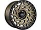 Off-Road Monster M50 Bronze Black Ring 6-Lug Wheel; 20x9.5; -12mm Offset (07-13 Sierra 1500)